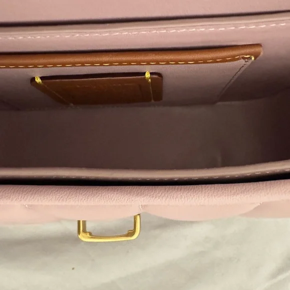 Coach Quilted Studio 19 Bag in Ice Purple - Picture 5 of 7